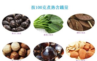 人体缺铁 中医建议食补最好