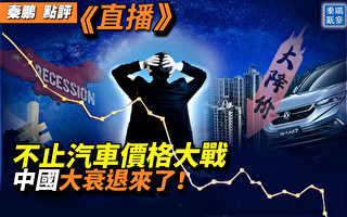 【秦鹏观察】中国掀汽车价格大战 大衰退预兆?