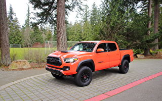 【车评】橙黄之色 2023 Toyota Tacoma TRD Pro