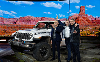 组图：纽约国际车展启幕 电动车成趋势