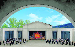 小村演大戏 “耶稣受难剧”历四百年经久不衰