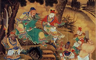 关羽,关羽擒将图,商喜