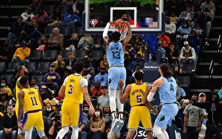 组图：NBA 杰克逊得25分 灰熊108:95胜湖人