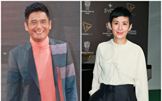 周润发跑步新造型抢镜 吴君如跟跑直喊紧张