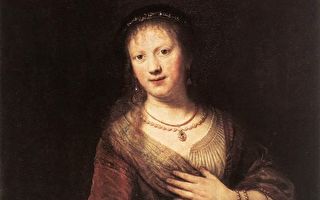 林布兰的作品《花神》流露爱妻之情