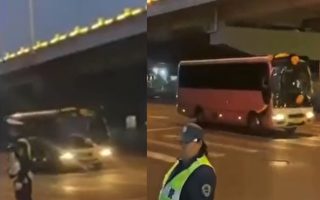 网传李克强灵车在上海曙光医院布置细节