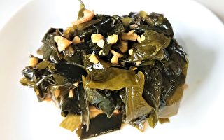 凉拌海带芽口感爽脆 作法简单又好吃