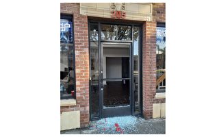 陈闯创律所门窗被砸 疑中共海外黑手谋划