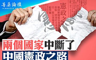 【菁英论坛】中国百年宪政史和未来重建之路
