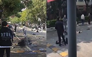 浙江高校学生开车校内撞人 致19学生死伤