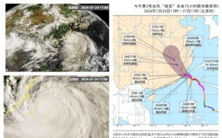 “格美”升级超强台风 中国超10省将受影响