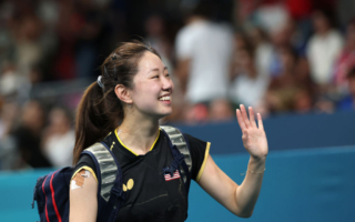 美华裔姑娘奥运乒乓赛失利 却收获NBA球星粉丝