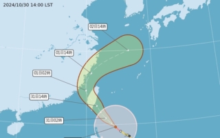 【更新】台风康芮袭台 31日全台停班课一览