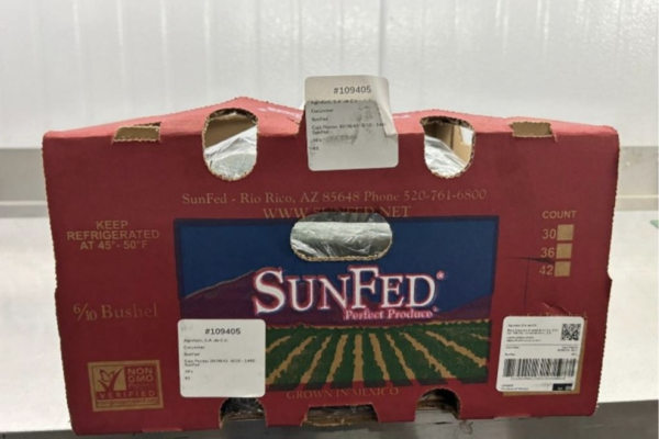 FDA：黄瓜因沙门氏菌感染在美加各地被召回