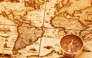 在外太空没有东南西北 指南针会指向哪里？