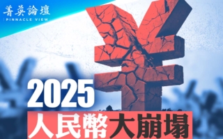 【菁英论坛】2025人民币大崩塌？将现走资高潮