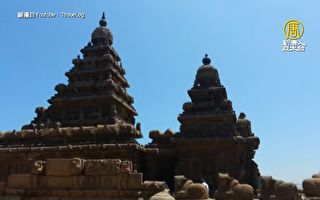 南亚大海啸过后 印度冒出古石雕建筑群