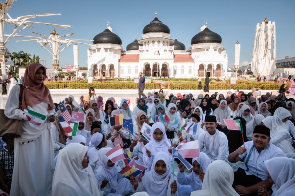 组图：南亚海啸20周年 亚洲各地悼念遇难者