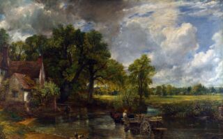 世界名画《干草车》：留住英国田园风光