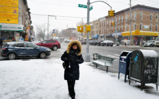 纽约市19日或迎今年最大降雪量 随后遭遇严寒天气