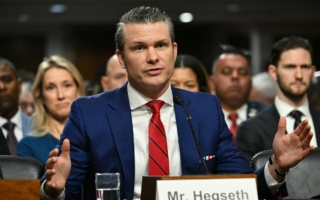 参院开始确认川普内阁提名人 聚焦防长人选