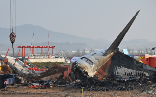 韩务安空难调查初步线索:发动机中现鸟羽