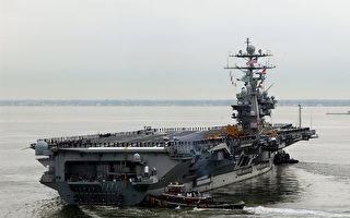 美杜鲁门号航母在埃及和商船相撞