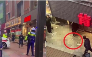 宁波男子在餐厅内持剑砍人 致数人受伤