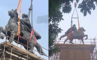 北京迁走李自成雕像 引防“民变”猜测