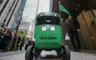 Uber在新泽西市推出送餐机器人