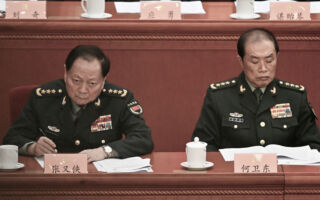 中共军委副主席何卫东缺席重要场合