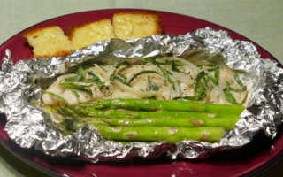 纸包鱼料理 品尝鲜美鱼肉 零油烟新手食谱