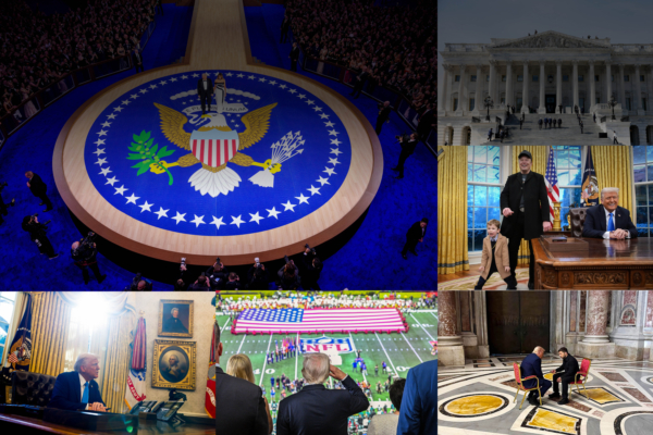 组图：川普上任满100天 重要时刻一览