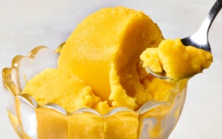 芒果雪酪不含乳制品 自己做随时享用热带甜点