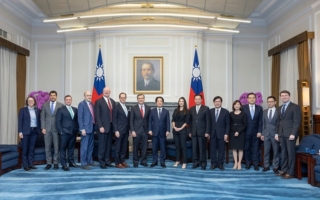 见里根总统基金会访团 赖清德盼推动台美关系