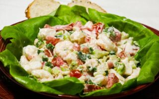 虾仁生菜沙拉碗 清爽开胃的夏日轻食料理