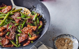四季豆炒猪肉片 美味的关键在自制的酱汁