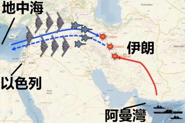 沈舟：以色列攻伊朗打头阵 美军施杀手锏