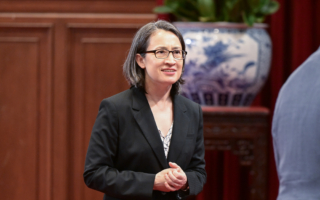 访捷克遭中共策划追撞 萧美琴：不会被吓倒