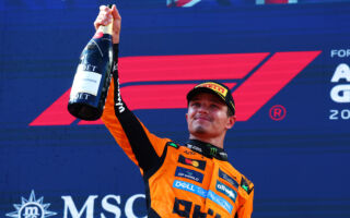 F1奥地利站：诺里斯杆位登顶 迈凯轮冠亚军