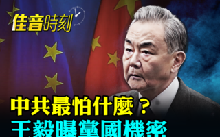 【佳音时刻】中共最怕什么?王毅曝党国机密