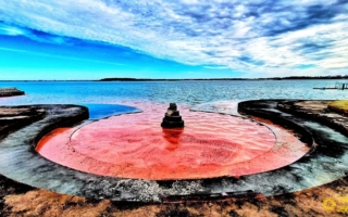 摄影家拍下珊瑚产卵奇景 戏称它为“澎湖的粉红超跑 ”