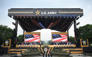 华府阅兵庆美陆军建军250周年 圆满落幕