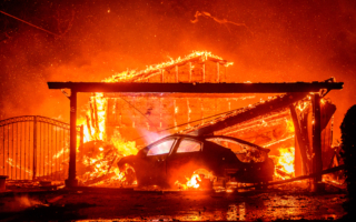 野火席卷洛杉矶县 亨特‧拜登租住豪宅或被毁