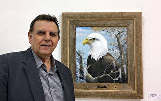 写实就是震撼!野生动物油画展在纽约开展