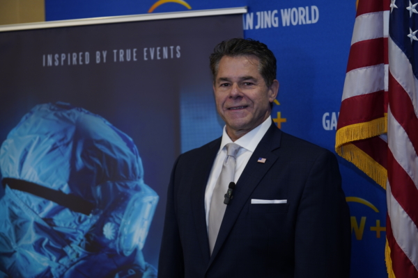 风险咨询公司BlackOps Partners董事长兼首席执行官凯西‧弗莱明(Casey Fleming)。(陈雷/NTD)