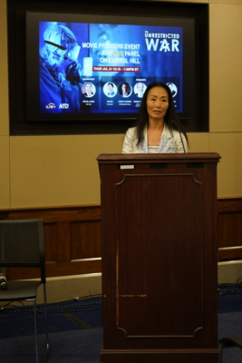 电影《超限战》女主角Uni Park(陈雷/NTD)