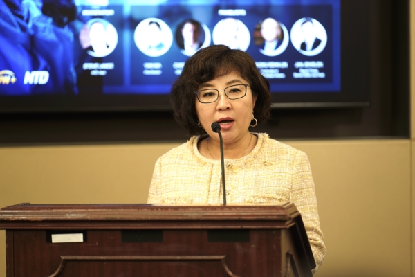 干净世界的首席执行官雪莉‧殷(Sherry Yin)(陈雷/NTD)