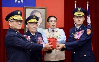 台南市警察局长交接典礼 聚焦林士杰枪击案