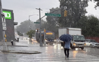 洪水警戒 纽约与新泽西宣布进入紧急状态